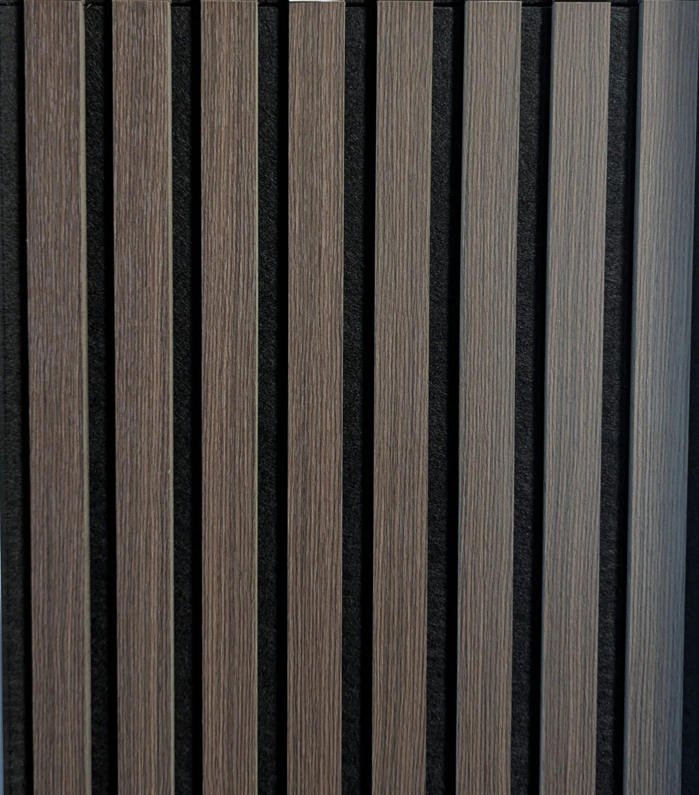 Premium Acoustic Wall Panels - Smoked Oak