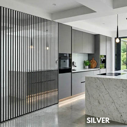 Premium Acoustic Slatted Wall Panel (Multiple Colours)