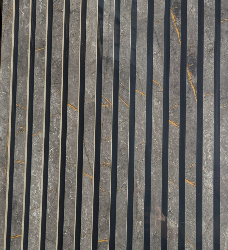 Premium Acoustic Wall Panels - Black & Gold Marble