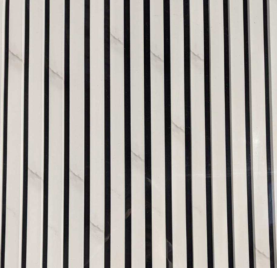 Premium Acoustic Wall Panels - White Marble