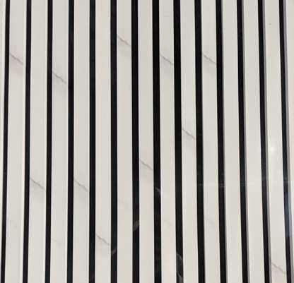 Premium Acoustic Wall Panels - White Marble