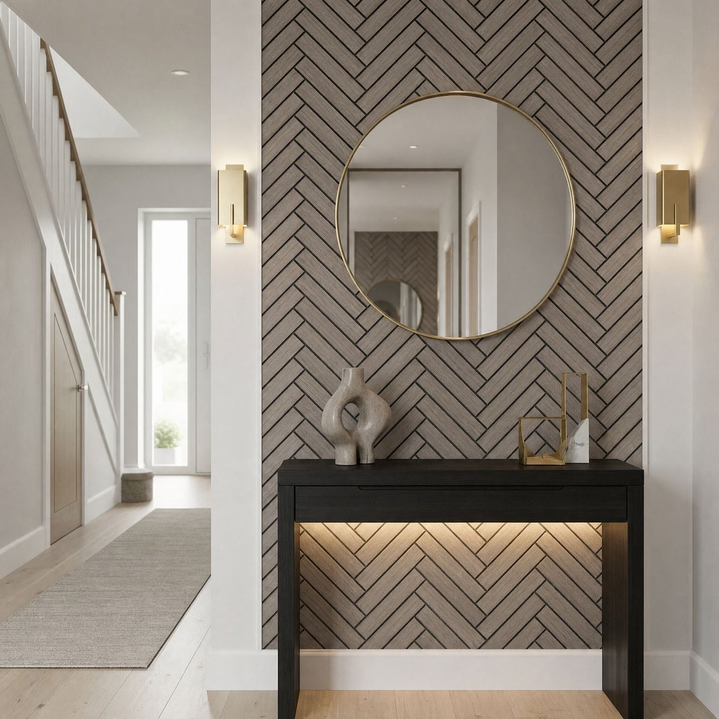 Premium Chevron Panels - 240cm x 60cm (Multiple Colours)
