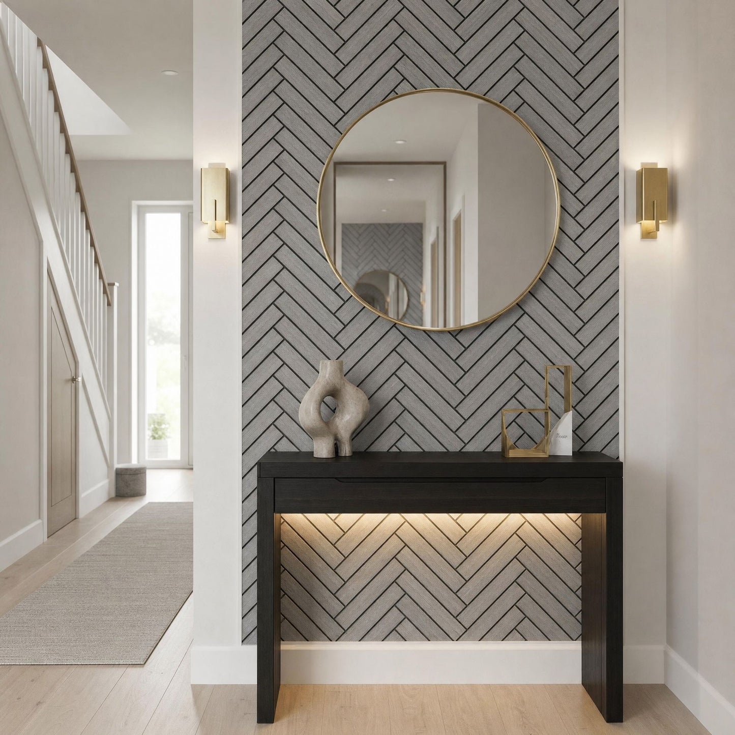 Premium Chevron Panels - 240cm x 60cm (Multiple Colours)