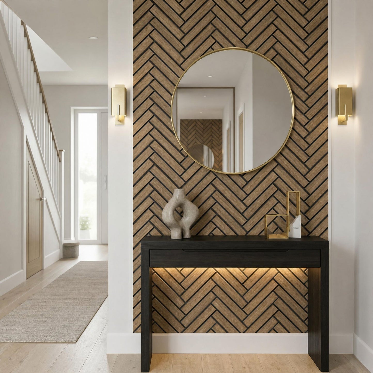 Premium Chevron Panels - 240cm x 60cm (Multiple Colours)