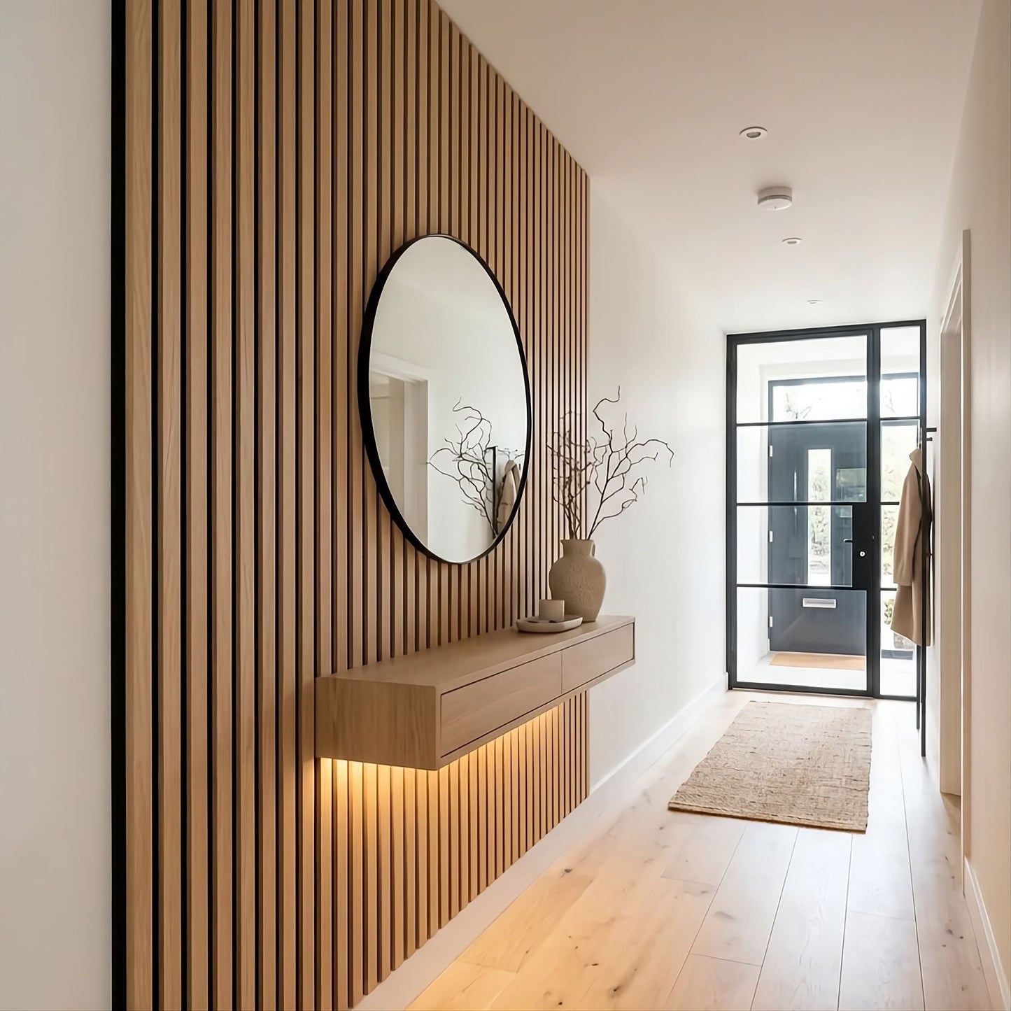 Premium 3 Sided Wall Panels - 240cm x 60cm (Multiple Colours)