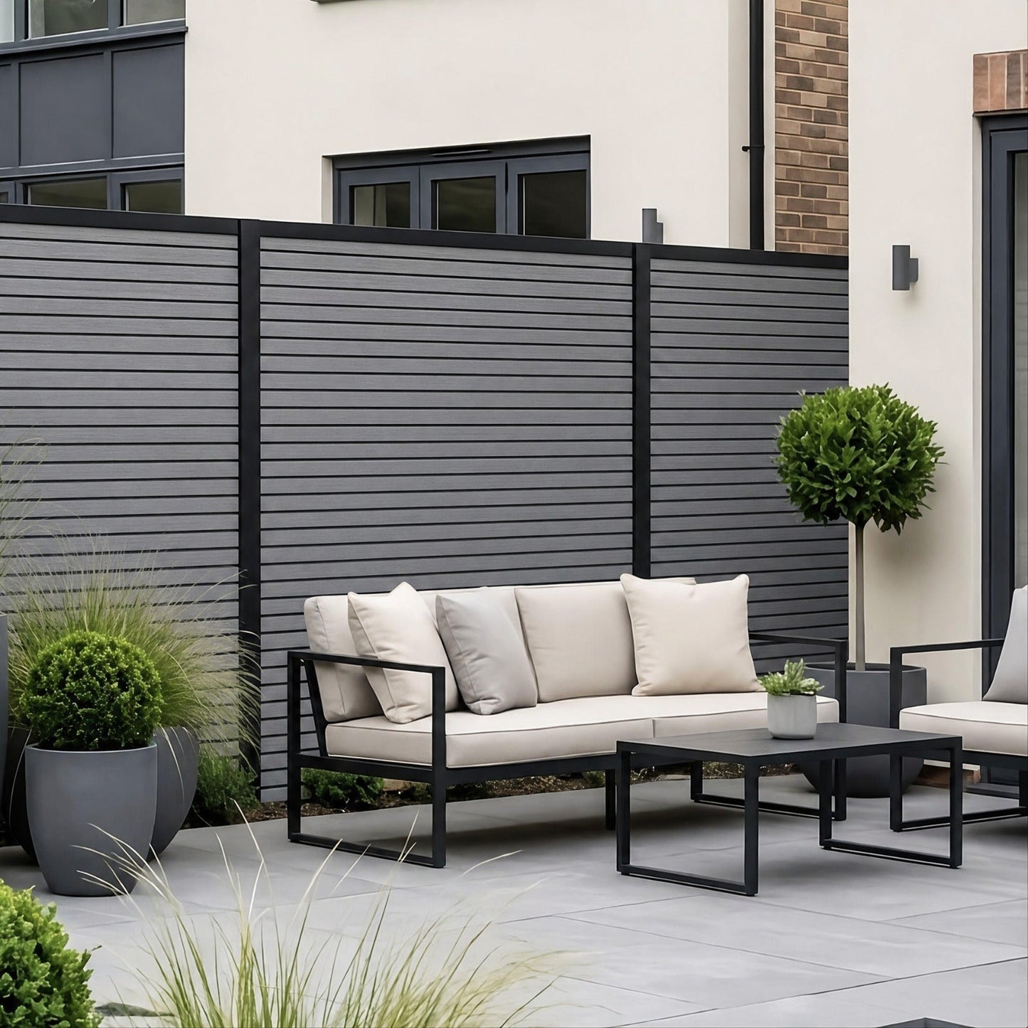 Premium Composite Fence Panels – 30cm x 180cm (Different Colours)