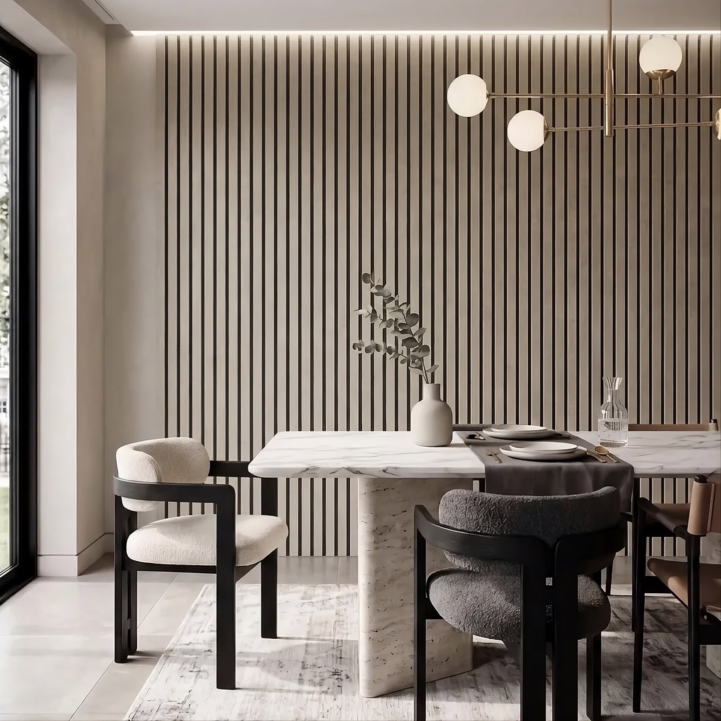 Premium Concrete Coloured Wall Panel - 240cm x 60cm