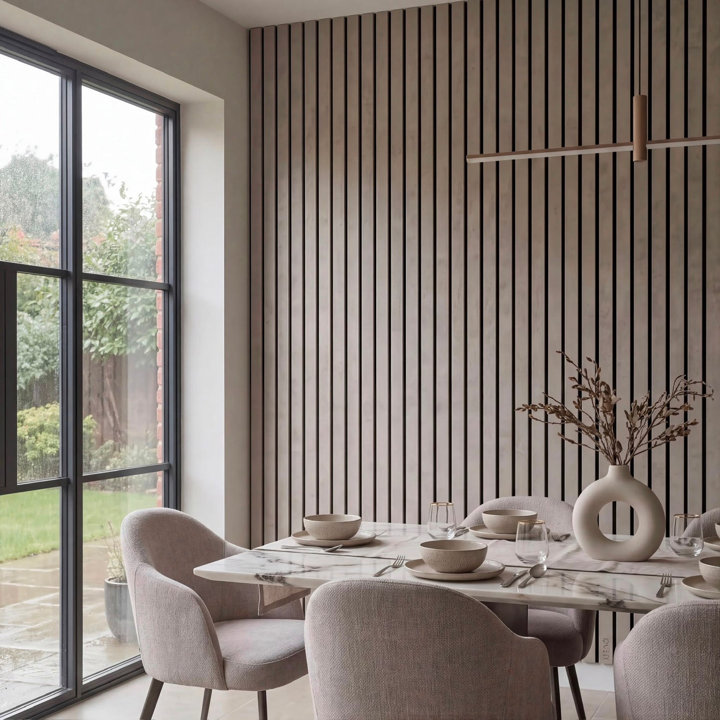 Premium Concrete Coloured Wall Panel - 240cm x 60cm