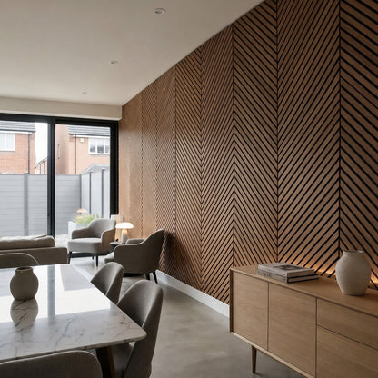 Premium Herringbone Wall Panel 240cm x 60cm (Multiple Colours)