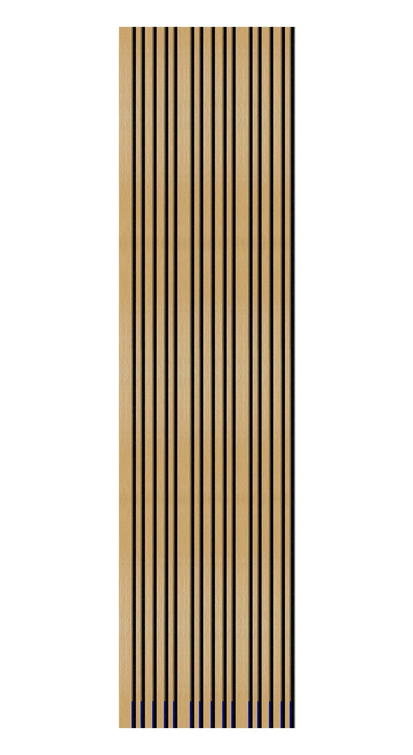 Acoustic Multi Width Panel - 240cm x 60cm (Oak)