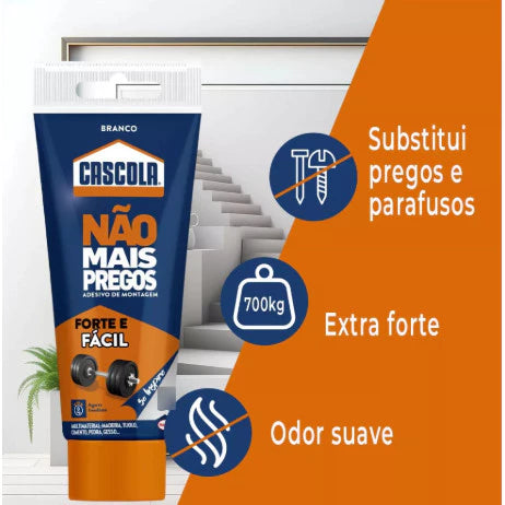 Cola de montagem substitui pregos Não mais Pregos Cascola 85g ou 360g